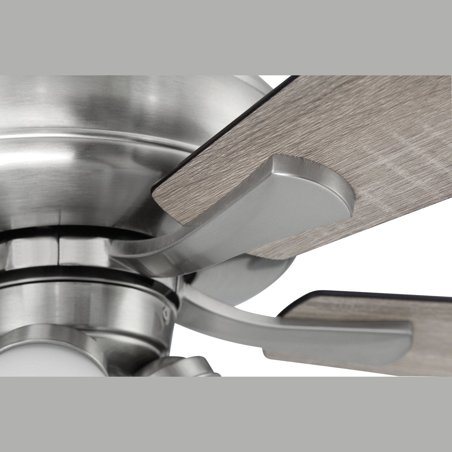 Craftmade - ECF114BNK5-DWWLN - 52" Ceiling Fan - Eos Frost 4 Light - Brushed Polished Nickel
