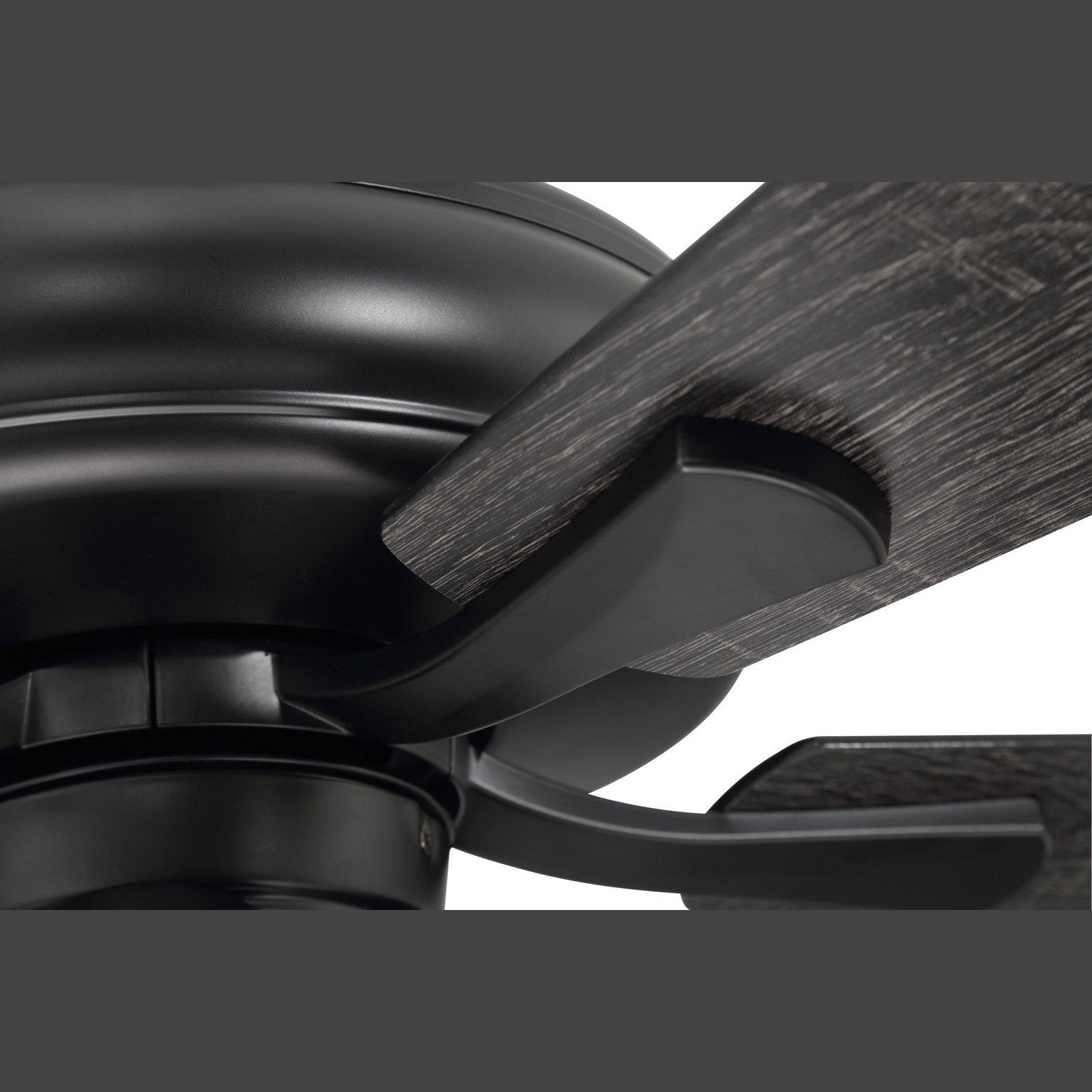 Craftmade - ECF114FB5-FBGW - 52" Ceiling Fan - Eos Frost 4 Light - Flat Black