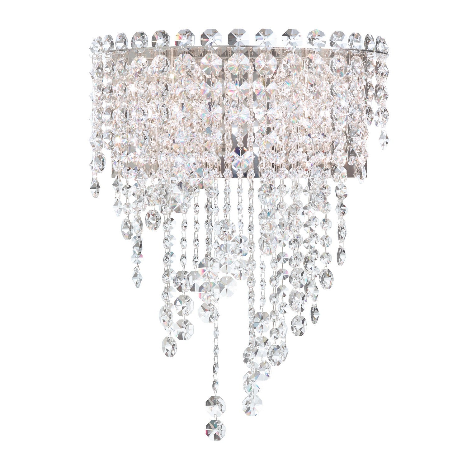 Schonbek - CH1232N-401R - Four Light Wall Sconce - Chantant - Polished Stainless Steel