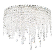 Schonbek - CH1801N-401O - Five Light Flush Mount - Chantant - Polished Stainless Steel