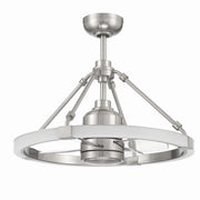 Craftmade - LVY24BNK4 - 19"Ceiling Fan - Levy - Brushed Polished Nickel