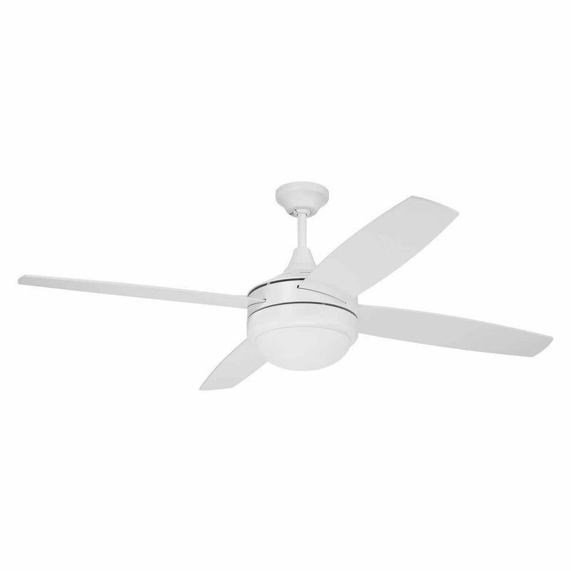 Craftmade - PHZ52W4 - 52"Ceiling Fan - Phaze II 4- Blade - White