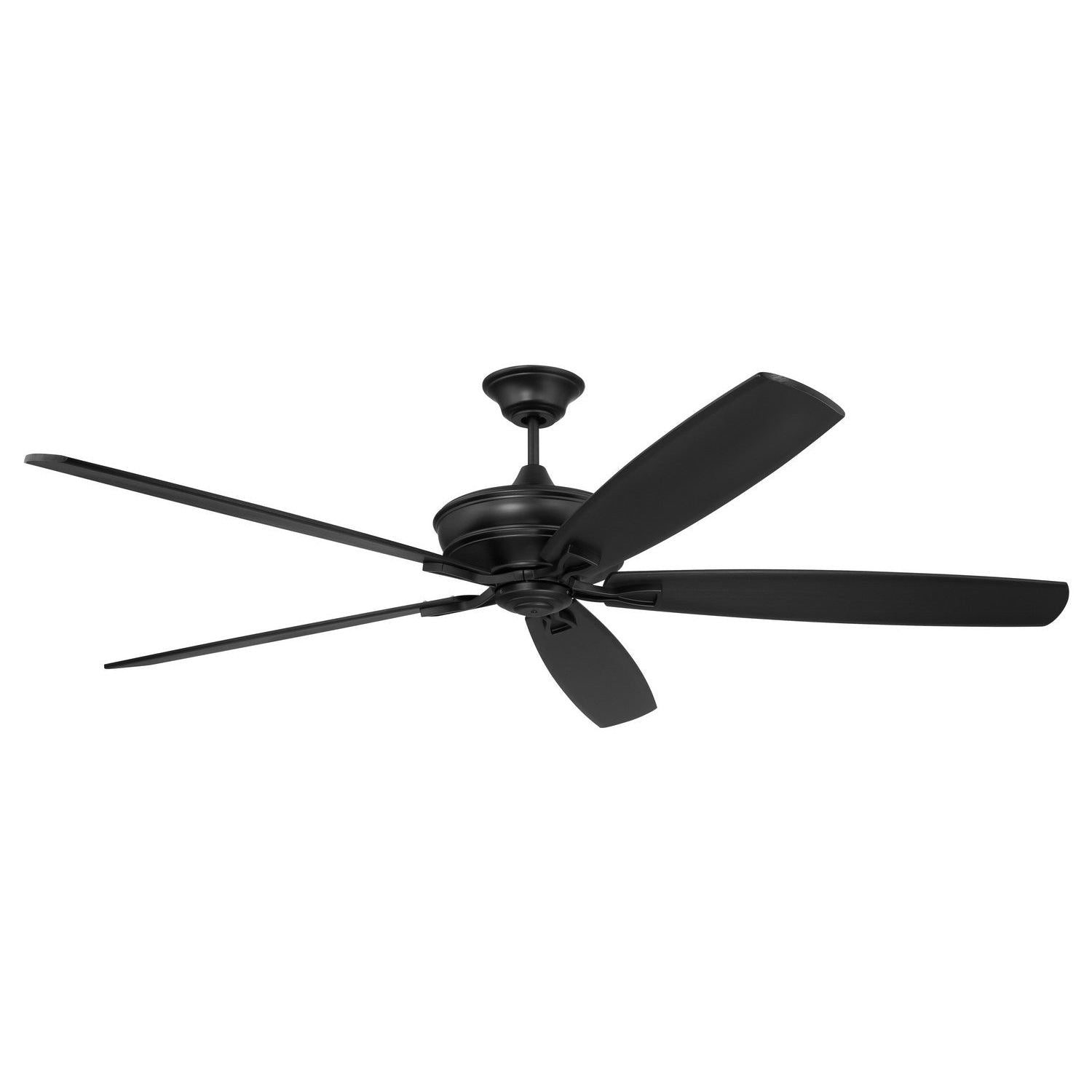 Craftmade - SNT72FB5 - 72" Ceiling Fan - Santori 72 Indoor/Outdoor - Flat Black
