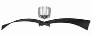 Craftmade - TRN52FBPLN2 - 52"Ceiling Fan - Tern - Flat Black / Polished Nickel