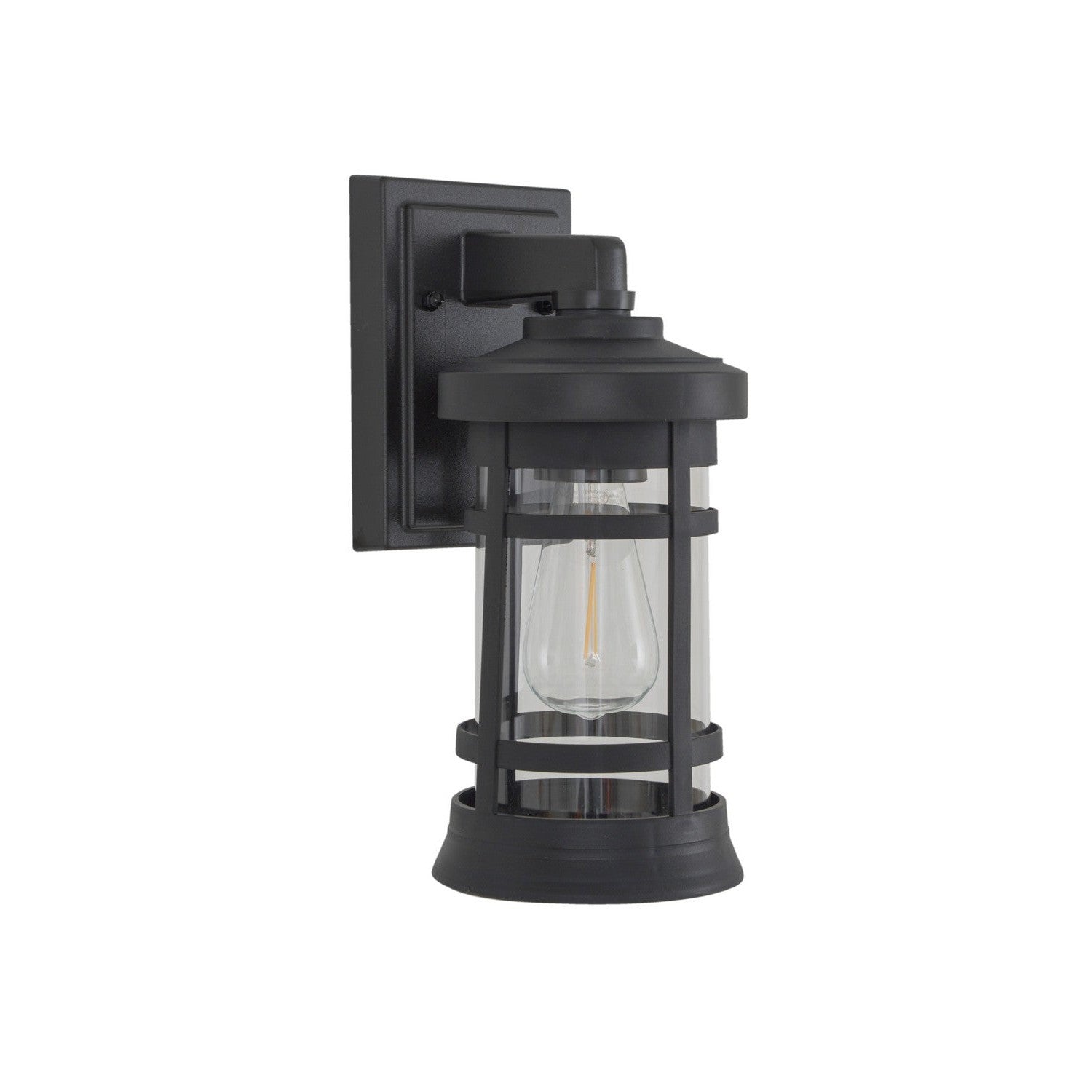 Craftmade - ZA2304-TB-C - One Light Outdoor Lantern - Resilience Lanterns - Textured Black