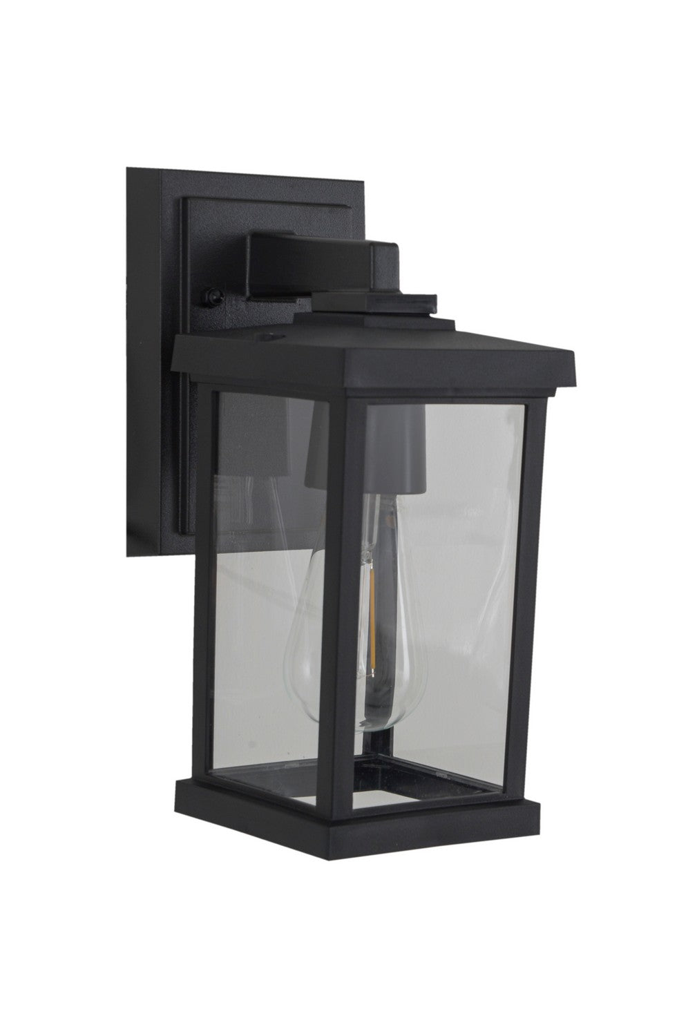Craftmade - ZA2404-TB-C - One Light Outdoor Lantern - Resilience Lanterns - Textured Black