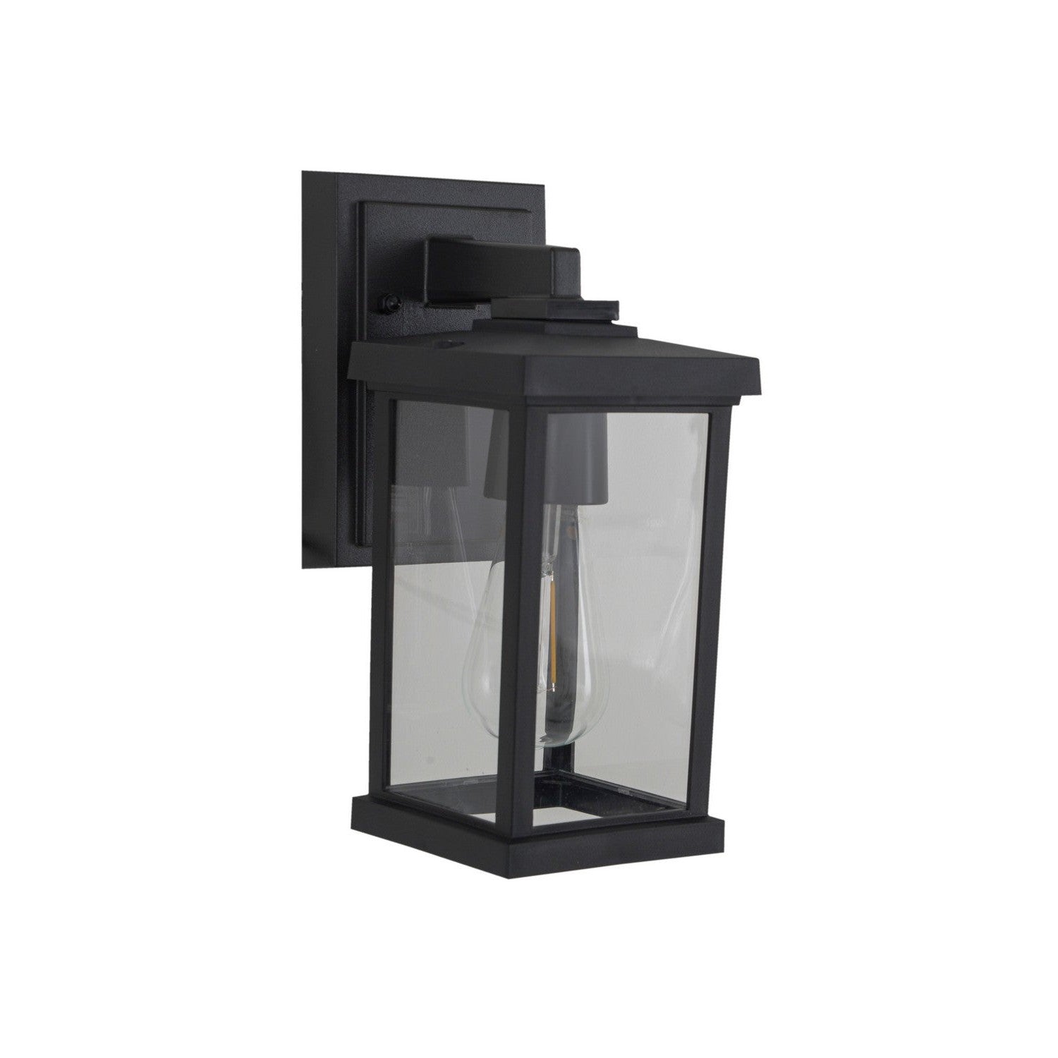 Craftmade - ZA2404-TB-C - One Light Outdoor Lantern - Resilience Lanterns - Textured Black