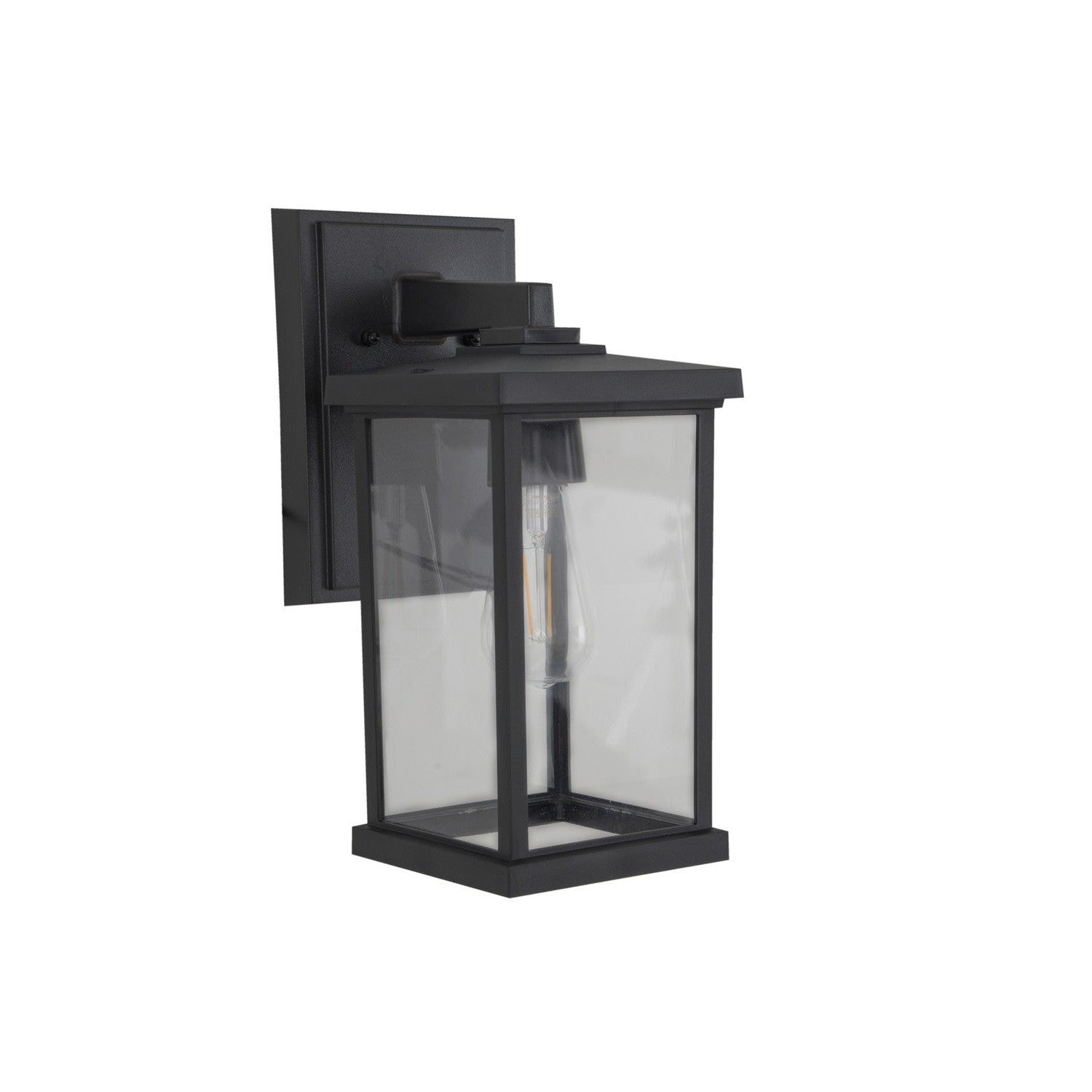 Craftmade - ZA2414-TB-C - One Light Outdoor Lantern - Resilience Lanterns - Textured Black