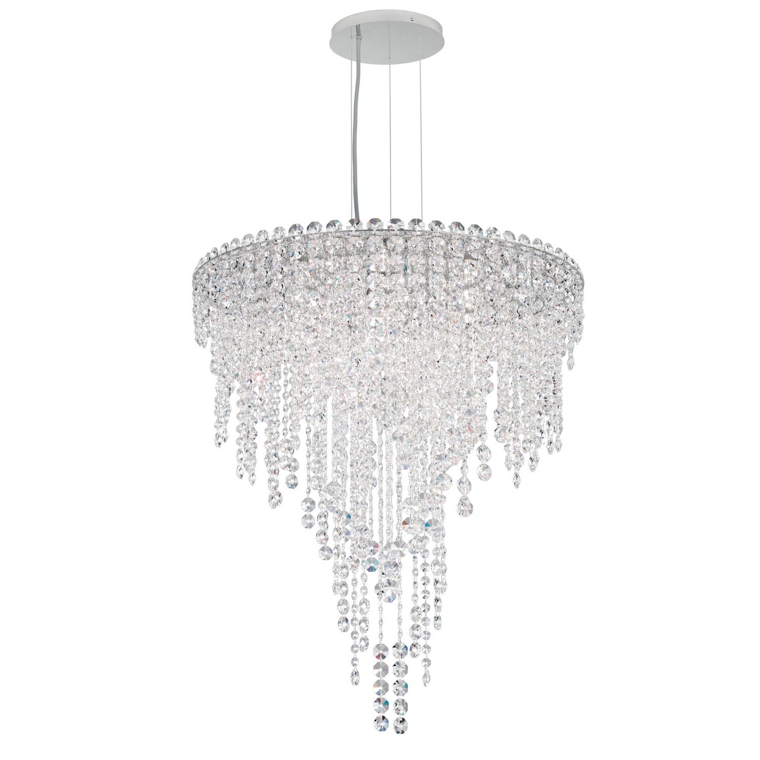 Schonbek - CH2412N-401O - Six Light Pendant - Chantant - Polished Stainless Steel