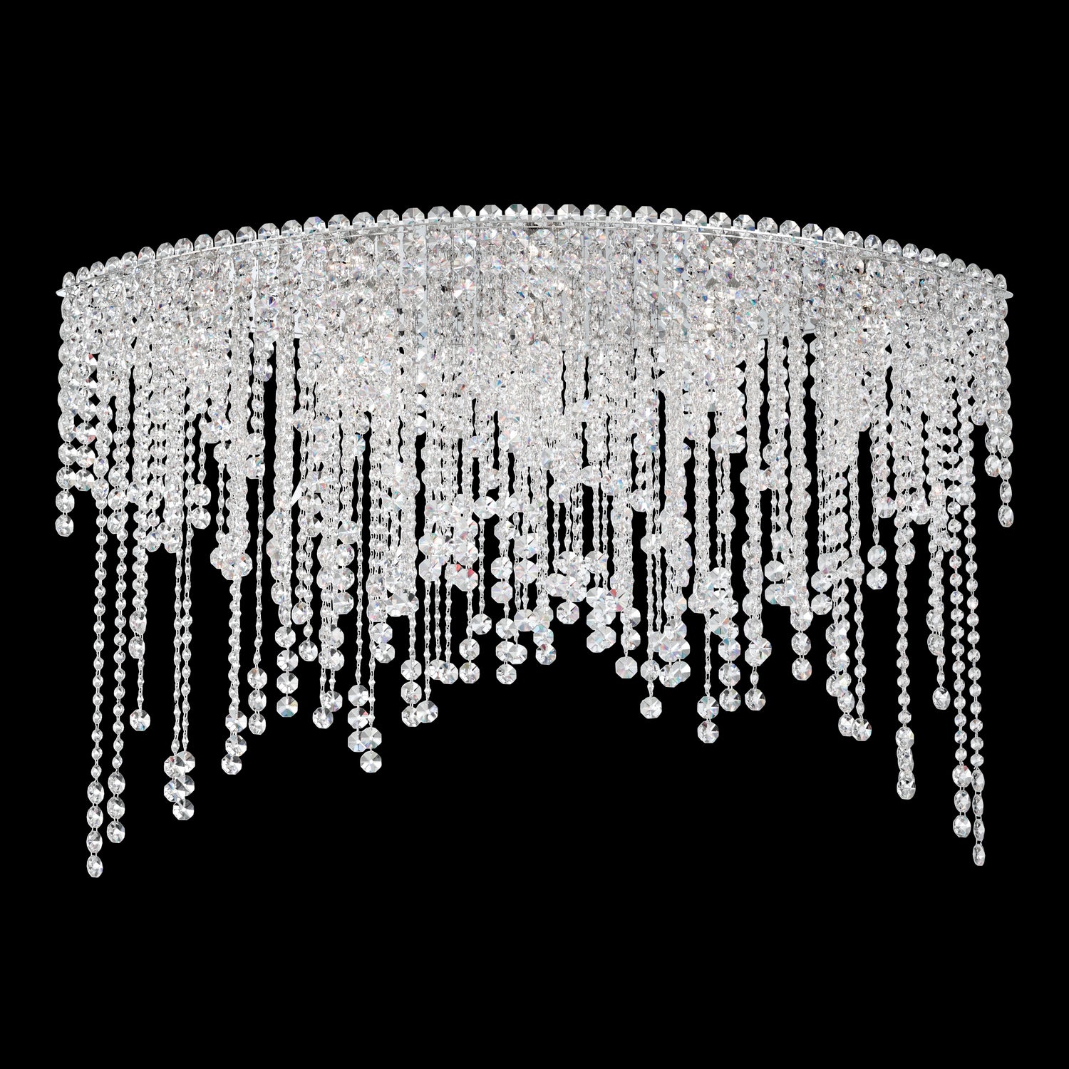 Schonbek - CH4802N-401O - Eight Light Flush Mount - Chantant - Polished Stainless Steel
