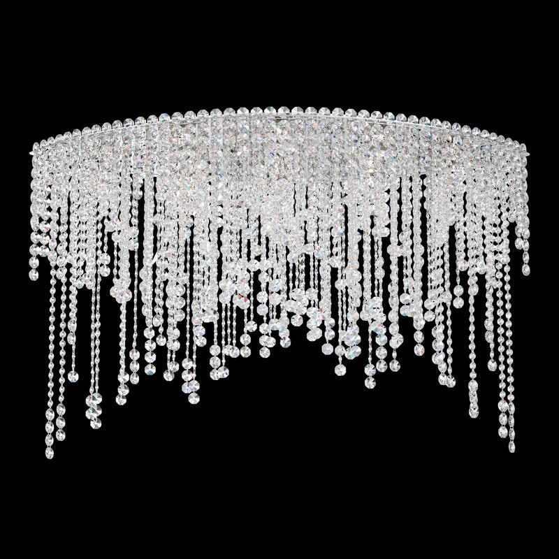 Schonbek - CH4802N-401O - Eight Light Flush Mount - Chantant - Polished Stainless Steel
