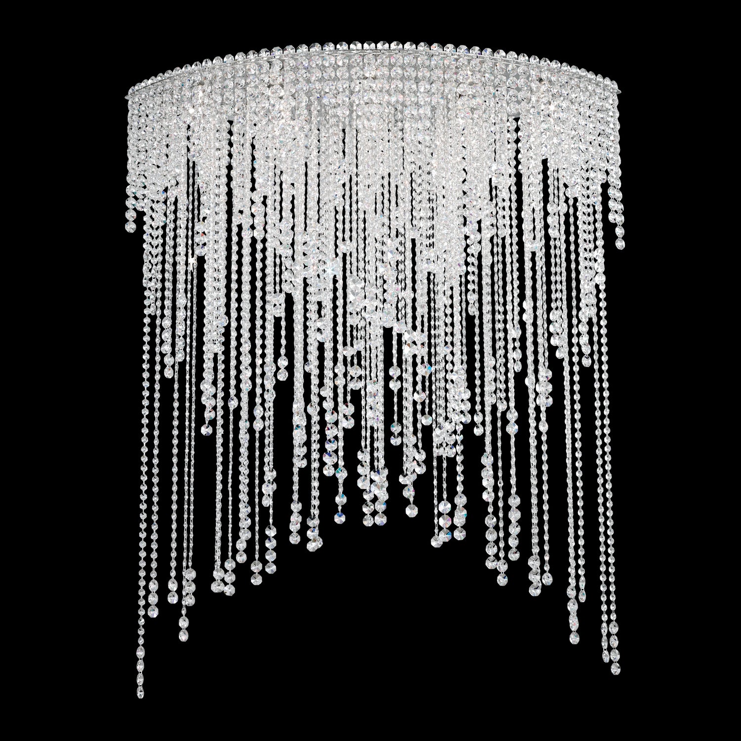 Schonbek - CH4803N-401R - Eight Light Flush Mount - Chantant - Polished Stainless Steel