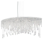Schonbek - CH4811N-401O - Eight Light Linear Pendant - Chantant - Polished Stainless Steel