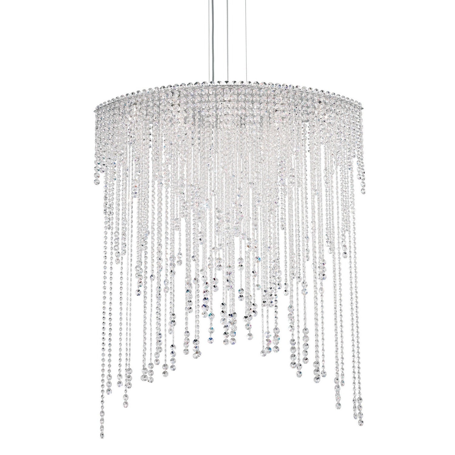 Schonbek - CH4813N-401O - Eight Light Pendant - Chantant - Polished Stainless Steel