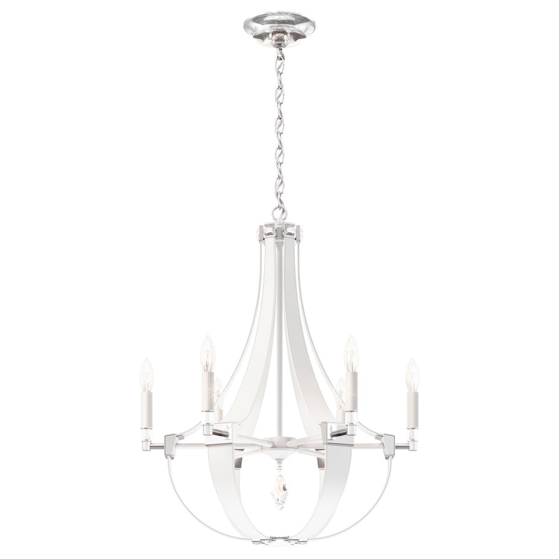 Schonbek - CY1006N-LB1R - Six Light Chandelier - Crystal Empire - Grizzly Black