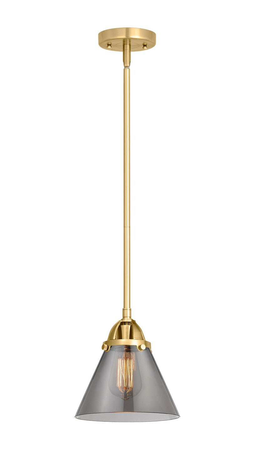 Innovations - 288-1S-SG-G43 - One Light Mini Pendant - Nouveau 2 - Satin Gold