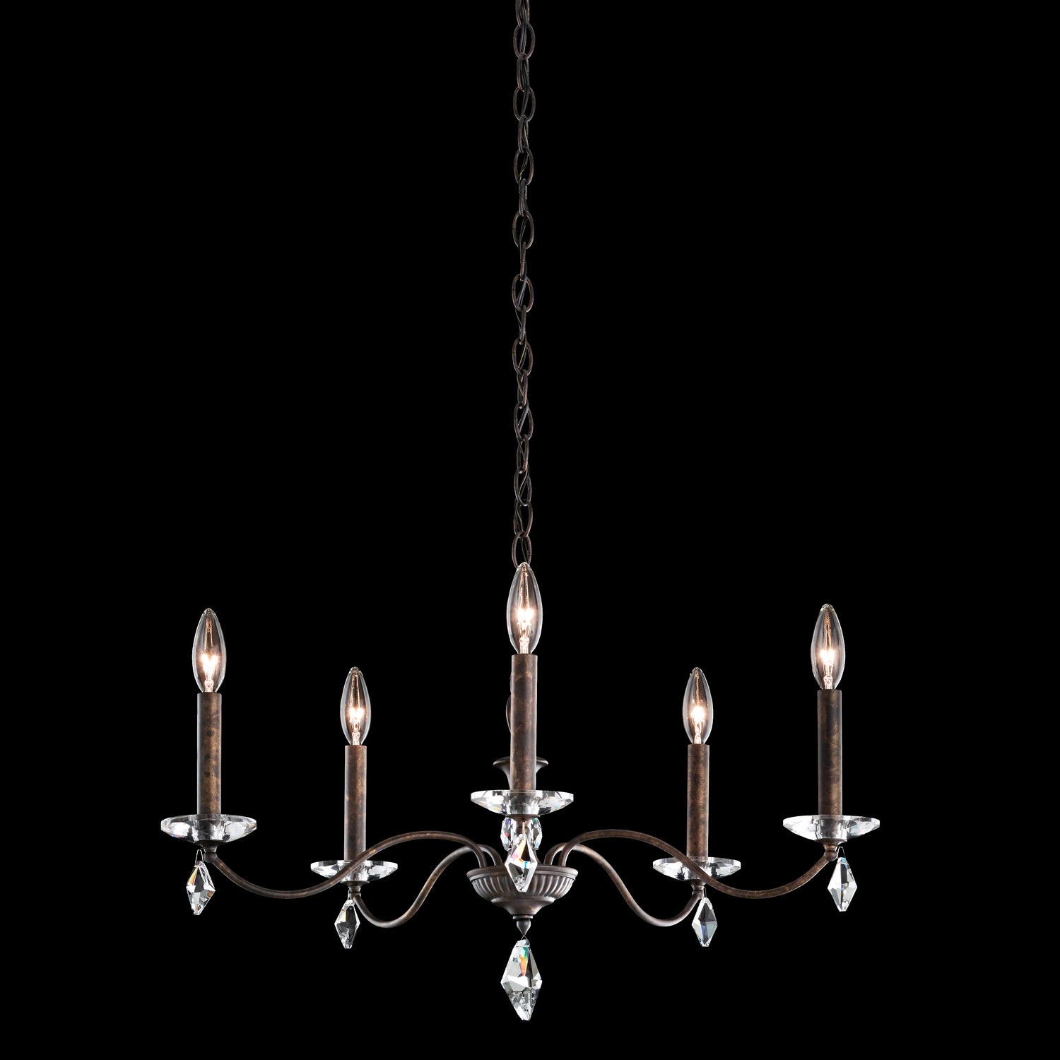 Schonbek - MD1005N-40H - Five Light Chandelier - Modique - Polished Silver