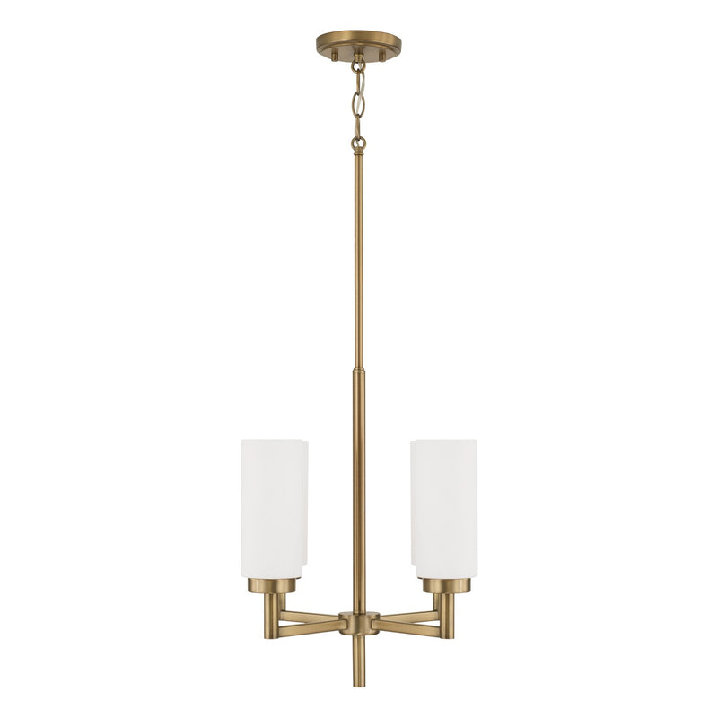 Capital Lighting - 351741AD - Four Light Pendant - Alyssa - Aged Brass