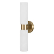 Capital Lighting - 651721AD - Two Light Wall Sconce - Alyssa - Aged Brass