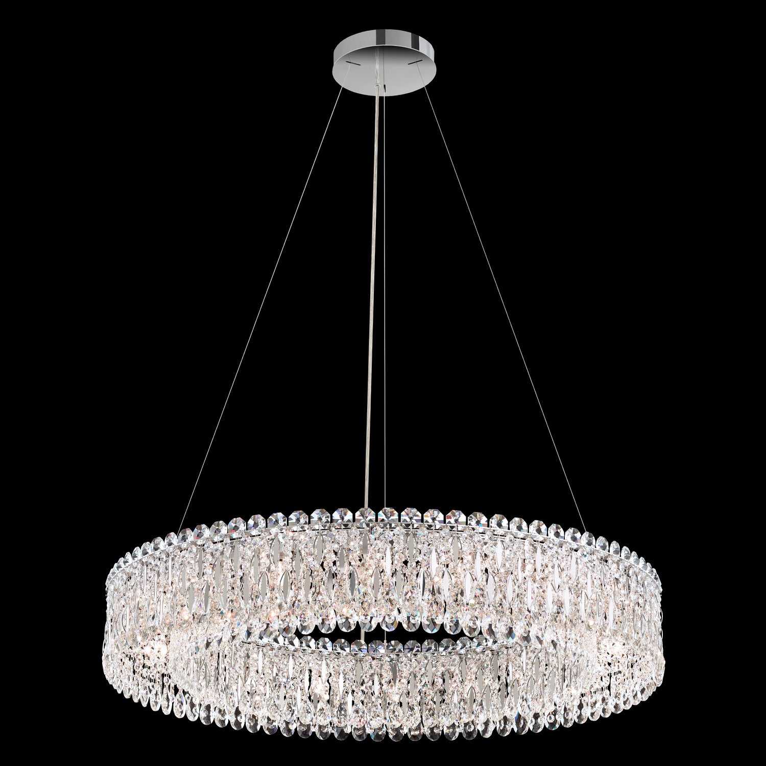 Schonbek - RS8349N-401R - 18 Light Pendant - Sarella - Polished Stainless Steel
