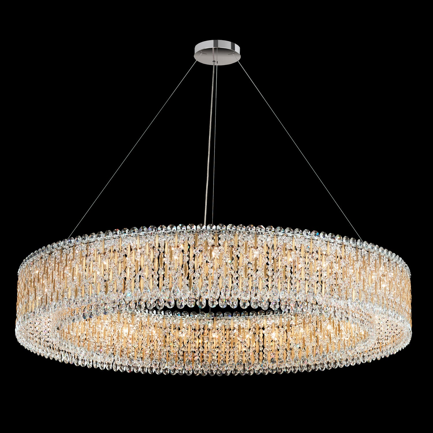 Schonbek - RS8351N-401R - 32 Light Pendant - Sarella - Polished Stainless Steel