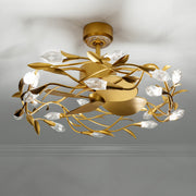 Schonbek - S2432-26OH - LED Lantern - Secret Garden Smart Fandelier - French Gold
