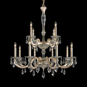 Schonbek - S7612N-22R - 12 Light Chandelier - Napoli - Heirloom Gold