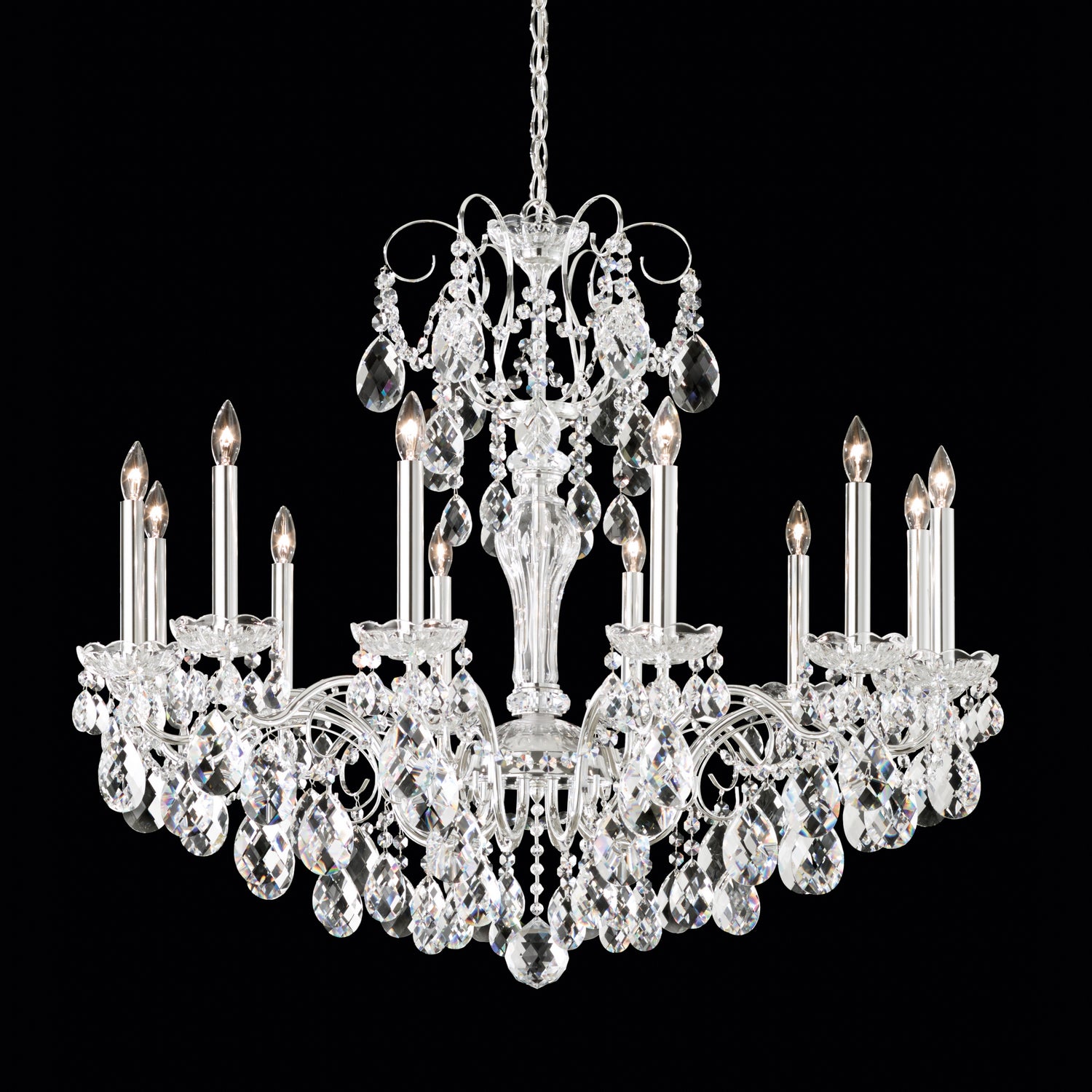 Schonbek - ST1849N-22H - 12 Light Chandelier - Sonatina - Heirloom Gold