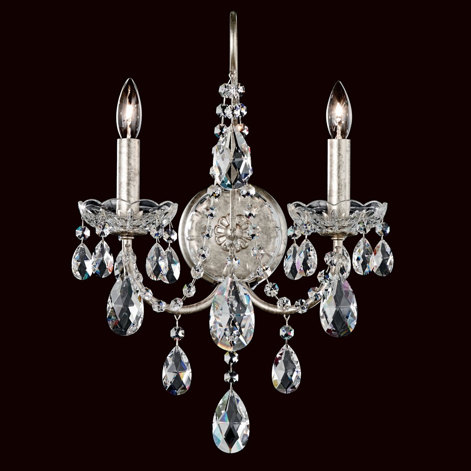 Schonbek - ST1939N-211S - Two Light Wall Sconce - Sonatina - Aurelia