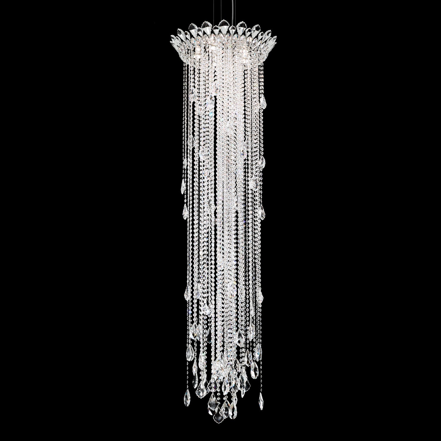Schonbek - TR1813N-401R - Five Light Pendant - Trilliane Strands - Polished Stainless Steel