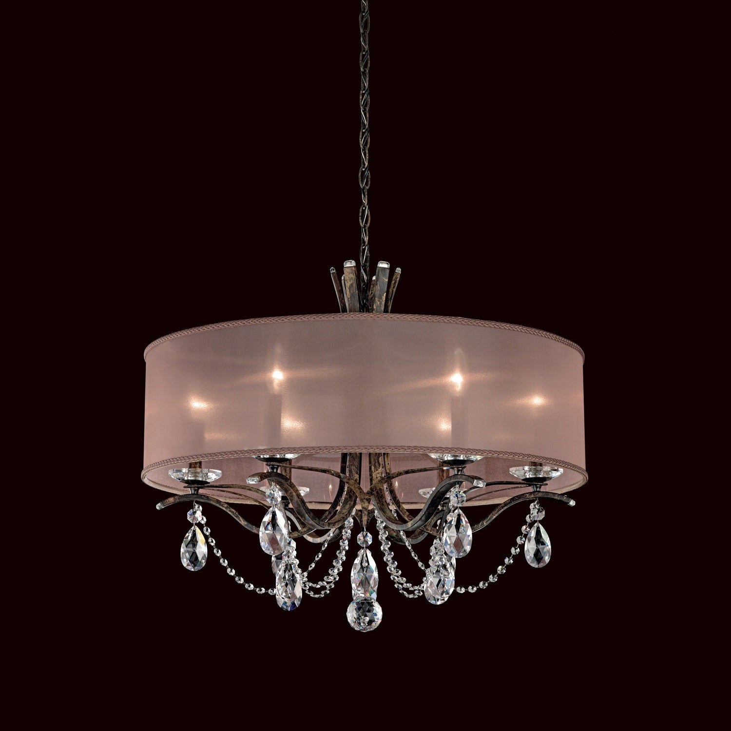 Schonbek - VA8306N-26R1 - Six Light Chandelier - Vesca - French Gold