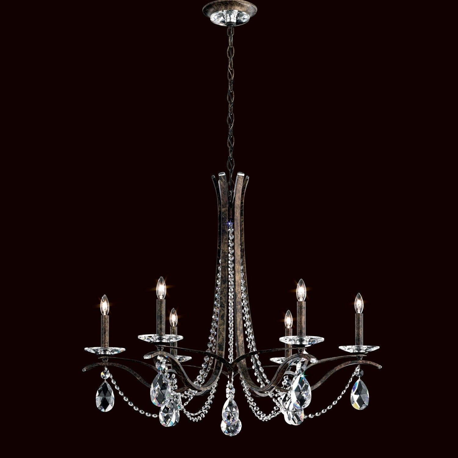 Schonbek - VA8336N-23H - Six Light Chandelier - Vesca - Etruscan Gold