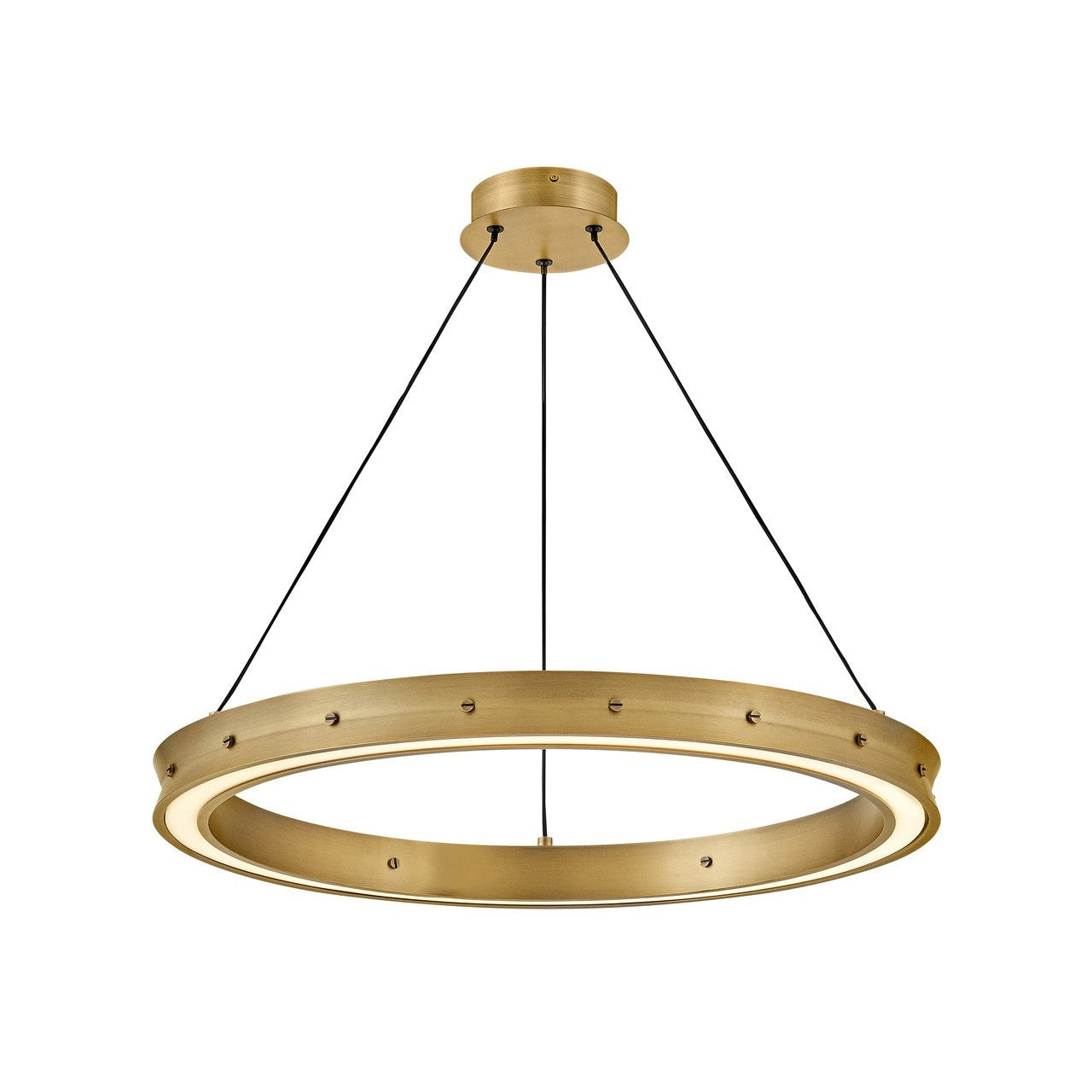 Fredrick Ramond - FR41475LCB - LED Chandelier - Althea - Lacquered Brass