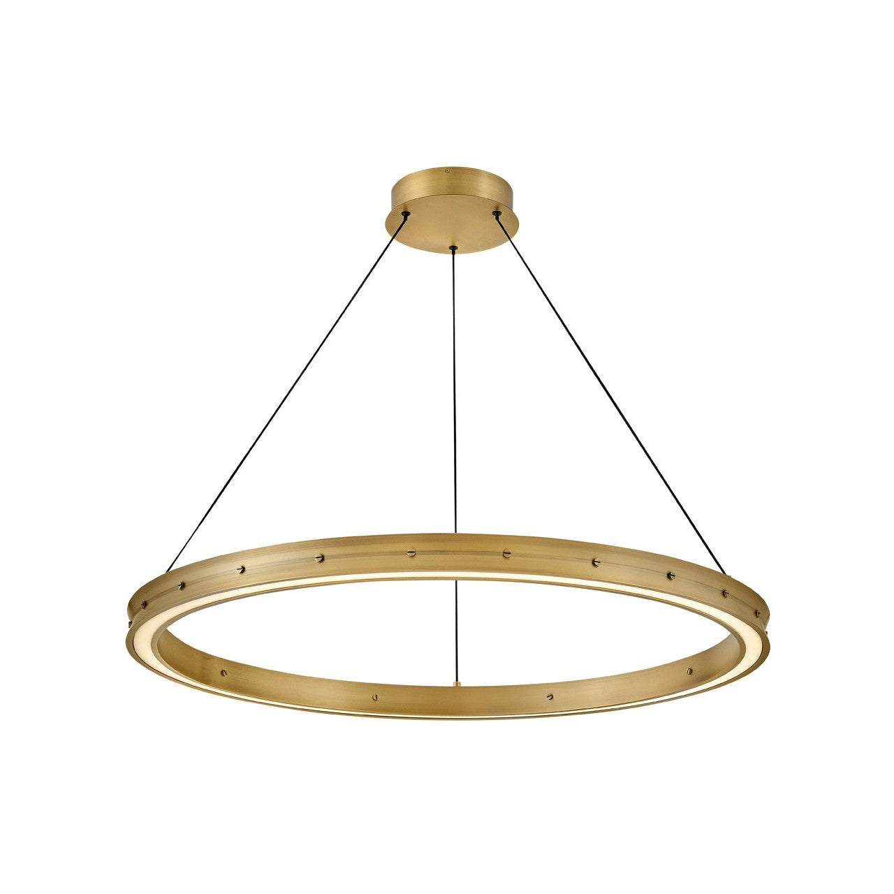 Fredrick Ramond - FR41476LCB - LED Chandelier - Althea - Lacquered Brass