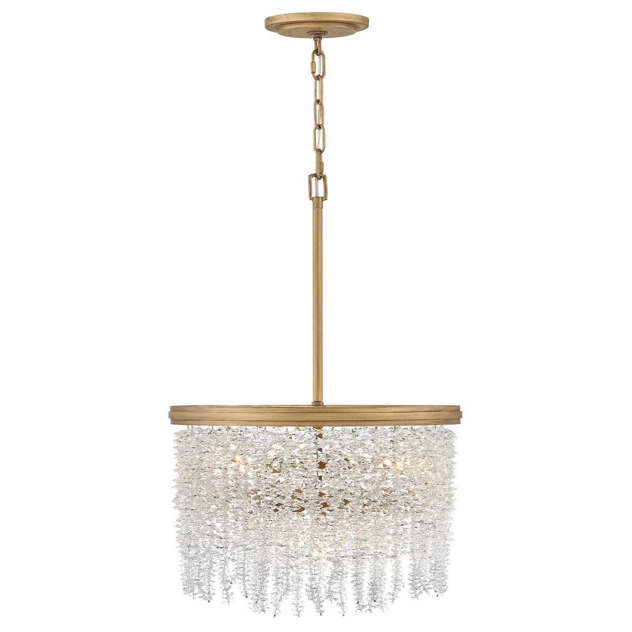Fredrick Ramond - FR41493BNG - LED Convertible Semi-Flush Mount - Rubina - Burnished Gold