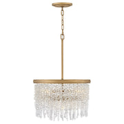 Fredrick Ramond - FR41493BNG - LED Convertible Semi-Flush Mount - Rubina - Burnished Gold