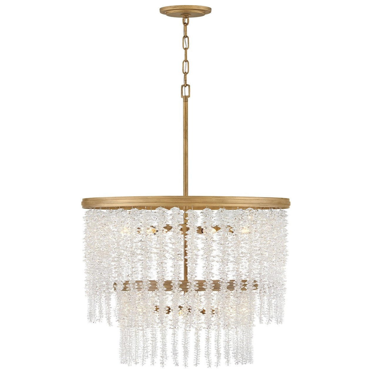 Fredrick Ramond - FR41495BNG - LED Chandelier - Rubina - Burnished Gold