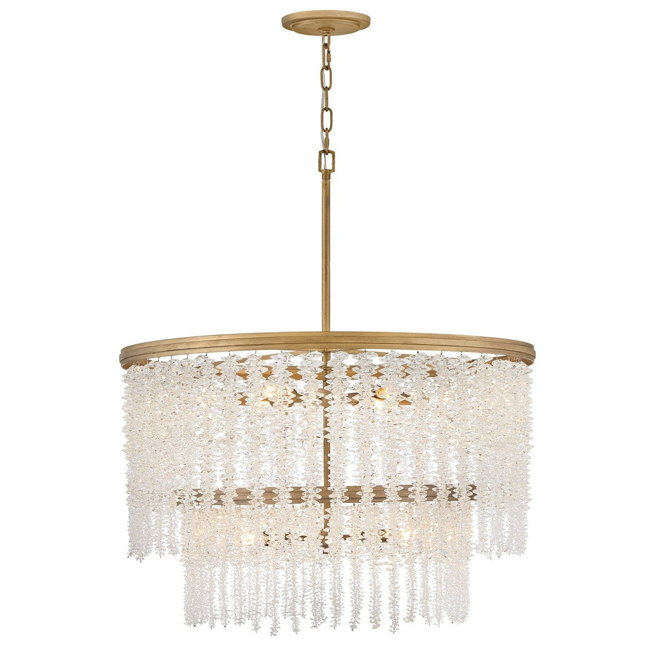 Fredrick Ramond - FR41498BNG - LED Chandelier - Rubina - Burnished Gold