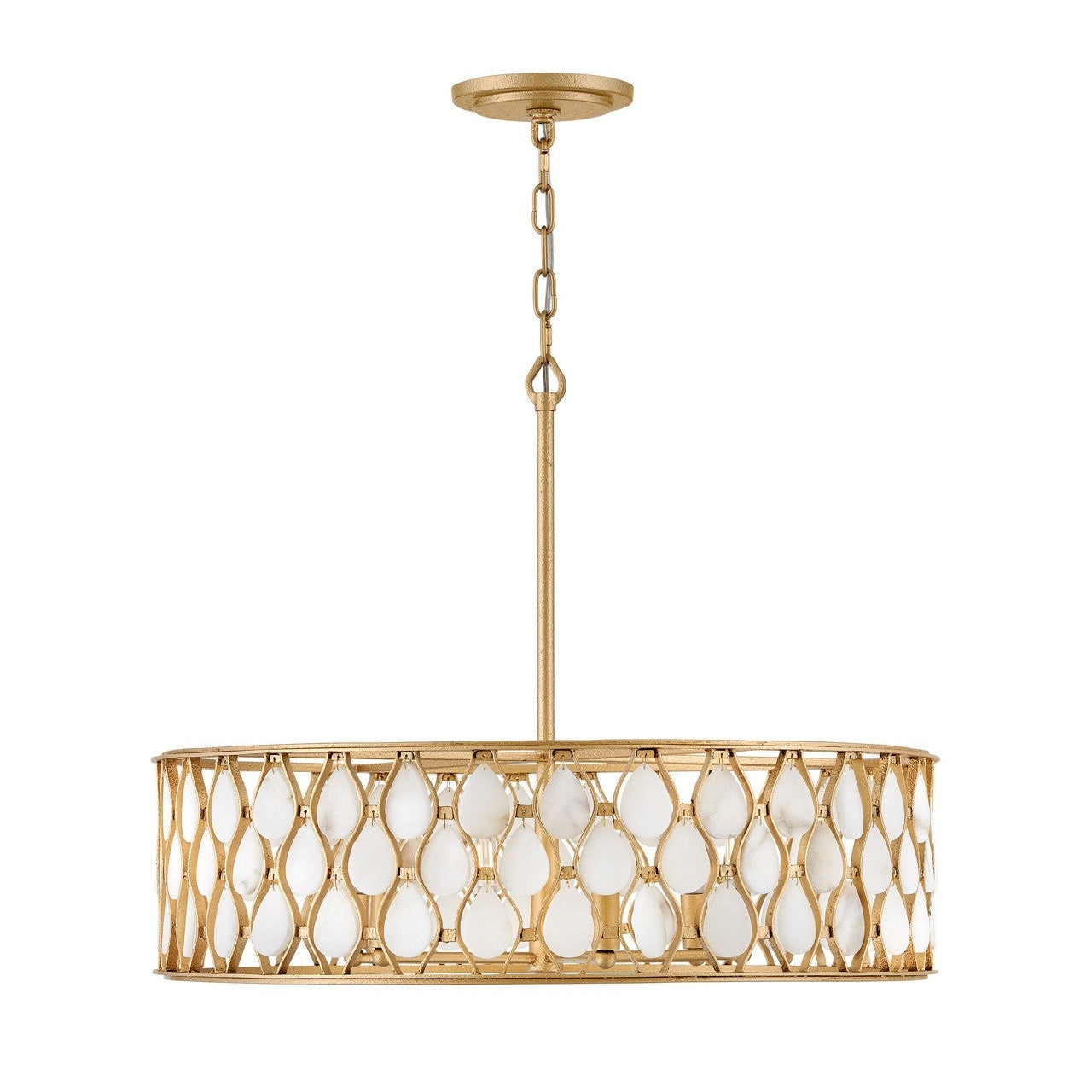 Fredrick Ramond - FR41505PI - LED Chandelier - Estie - Piastra Gold