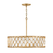 Fredrick Ramond - FR41505PI - LED Chandelier - Estie - Piastra Gold