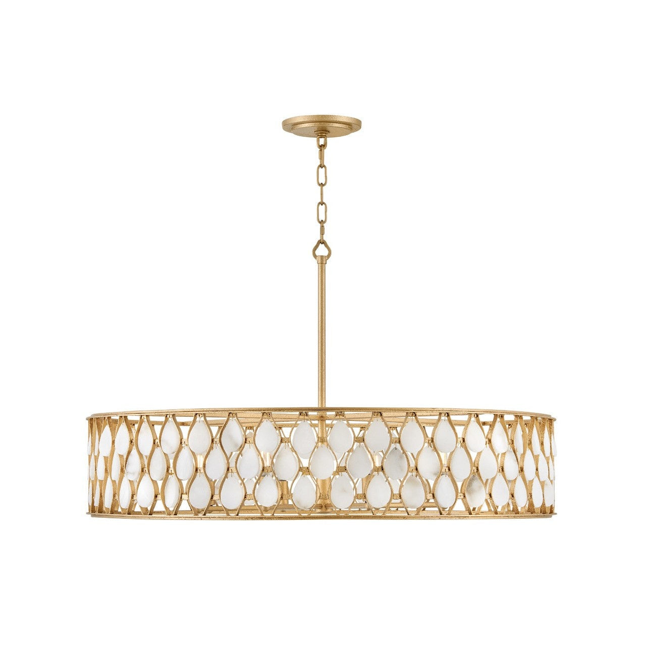 Fredrick Ramond - FR41506PI - LED Chandelier - Estie - Piastra Gold