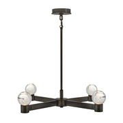 Fredrick Ramond - FR41545BX - LED Chandelier - Lyric - Black Oxide