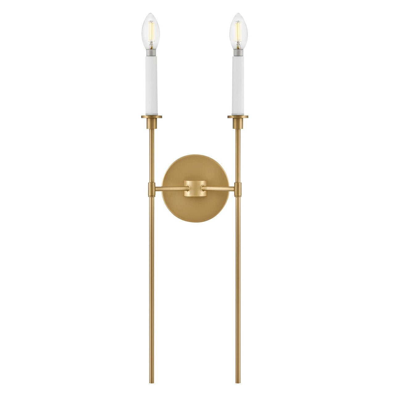 Lark - 83072LCB - LED Wall Sconce - Hux - Lacquered Brass