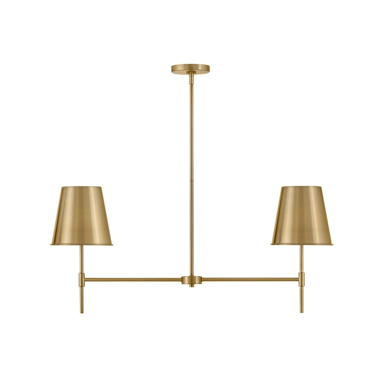 Lark - 83445LCB - LED Linear Chandelier - Blake - Lacquered Brass