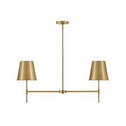 Lark - 83445LCB - LED Linear Chandelier - Blake - Lacquered Brass