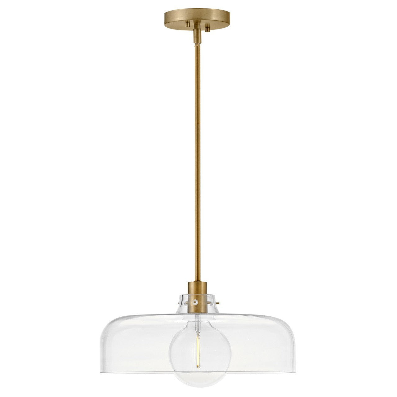 Lark - 83497LCB - LED Pendant - Maisie - Lacquered Brass