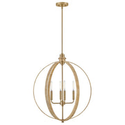Lark - 83554LCB-BAM - LED Chandelier - Fallon - Lacquered Brass