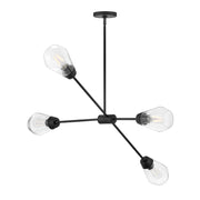 Lark - 83584BK - LED Chandelier - Livie - Black