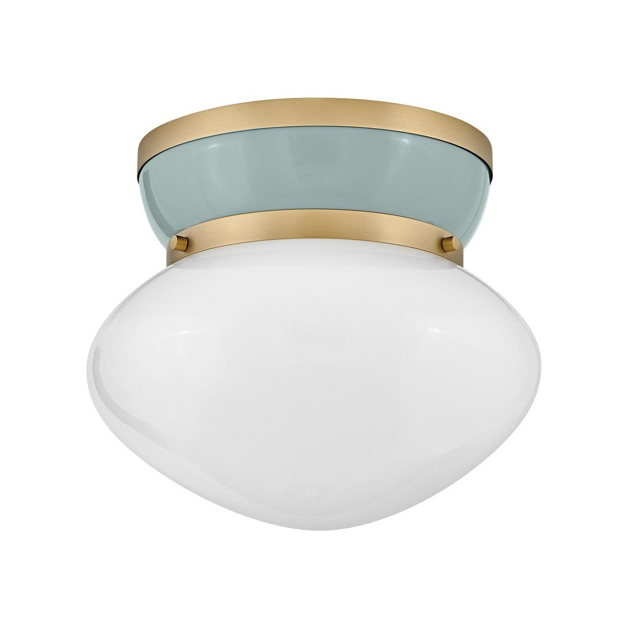 Lark - 83601LCB-SF - LED Flush Mount - Lucy - Lacquered Brass