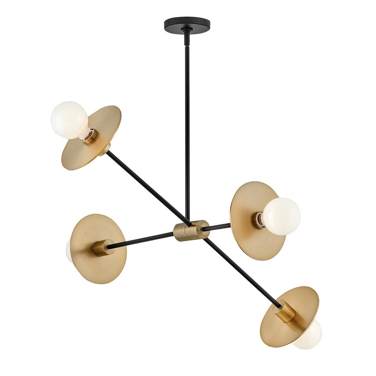 Lark - 83885LCB - LED Chandelier - Lulu - Lacquered Brass
